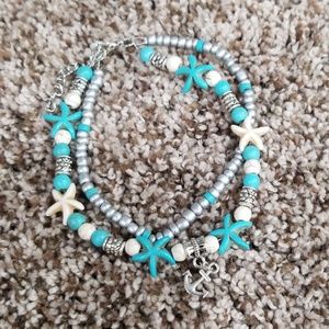 ONE LEFT! Ocean/Beach Styled Bracelet/Anklet